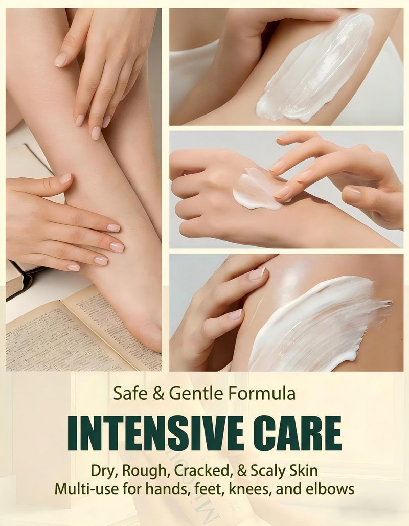 25% Urea Hand Cream for Feet with 2% Salicylic Acid & 5% AHA+Aloe Vera, Urea Foot Cream for Dry Cracked Hands, Heels and Feet, Moisturizer and Repair for Rough Skin 1