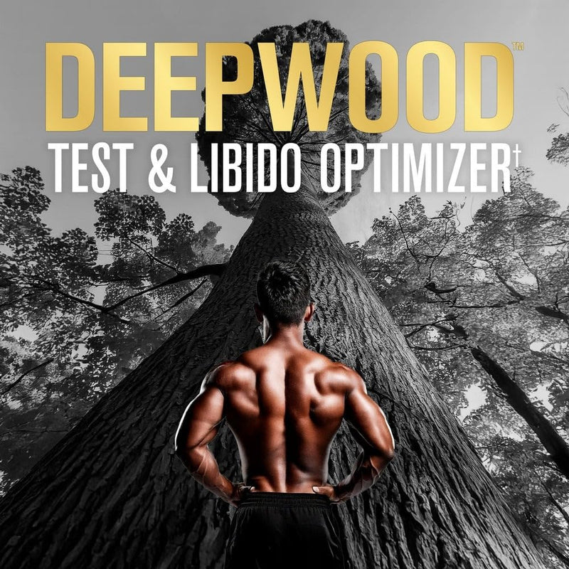 GAT SPORT NITRAFLEX DEEP Wood, 240 Vegetable Capsules (60 Servings) | Men's Vitality Supplement, Supports Testosterone & Stamina* 240 Count (Pack of 1)