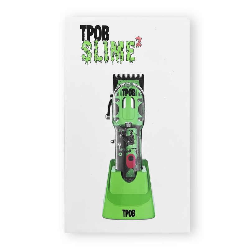 TPOB Slime 2 Barber Hair Clippers for Men 6800 Rpm with Matte Green Case and X Fade Blade - BeesActive Australia