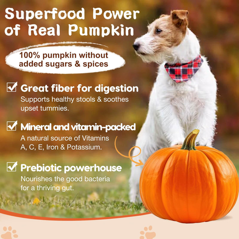 ZEBORA Probiotics for Dogs, Dog Probiotics, for Digestive Health, Plus Pumpkin and Fish Oil, for Gut & Itchy, 180 Soft Chews 180 Chews