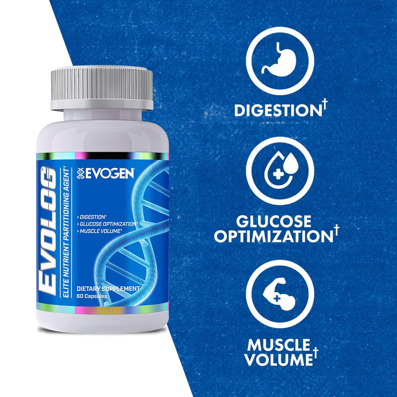 Evogen Evolog 60 Cheat Meal Gains, Dihydroberberine, Enzymes, 60 Capsules - BeesActive Australia