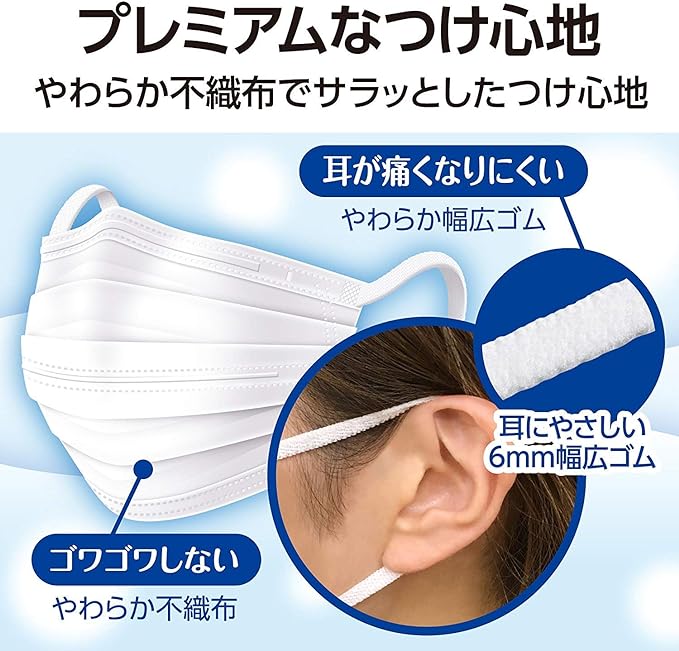 Presto! Mask, Small Size, Compatible with PM2.5, 200 Sheets (50 Sheets x 4 Pack) - BeesActive Australia