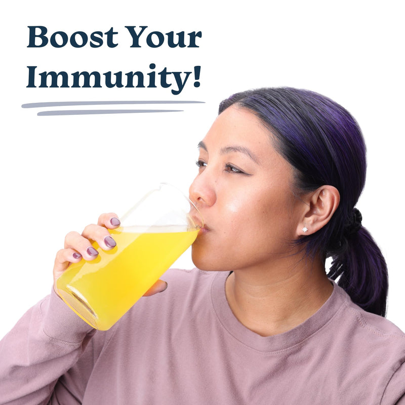 Drinklits Lemon Immune Support Tablets (2) Tube Bundle | Daily Immunity - 0g Sugar - Vitamins - Electrolytes - Herbal Blend | 20 Servings – 10 Tablets per Tube 20 Count (Pack of 1)