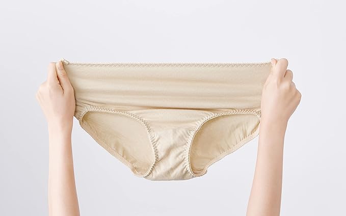 Selvan 100% Cotton Deep Double Ply Gauze Shorts, Beige, L, Set of 3 - BeesActive Australia