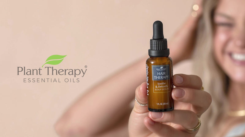 Plant Therapy Soothe & Detoxify Scalp Serum 1 oz, Scalp Care with Hyaluronic Acid & Essential Oils for Buildup Removal, Oil Balance & Scalp Circulation