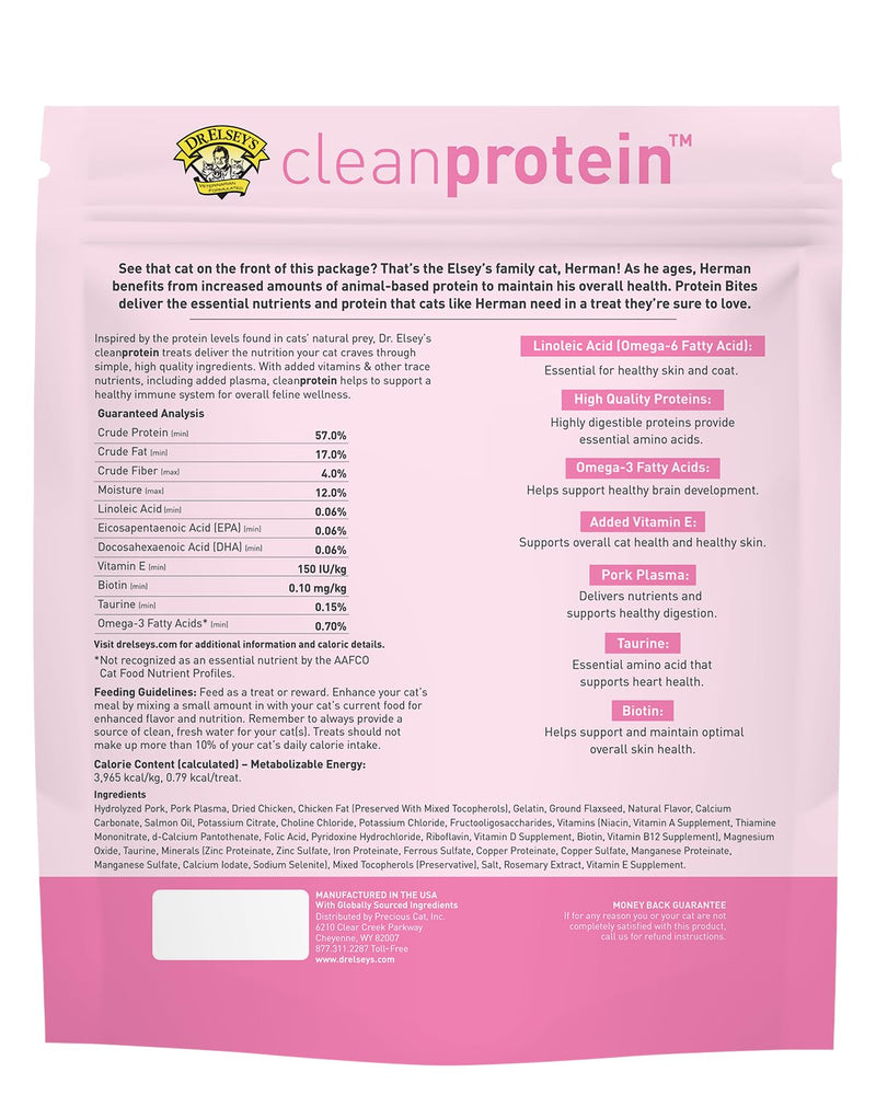 Dr. Elesy's Protein Bites Pork Cat Treats 6oz 1 Count (Pack of 1) - BeesActive Australia