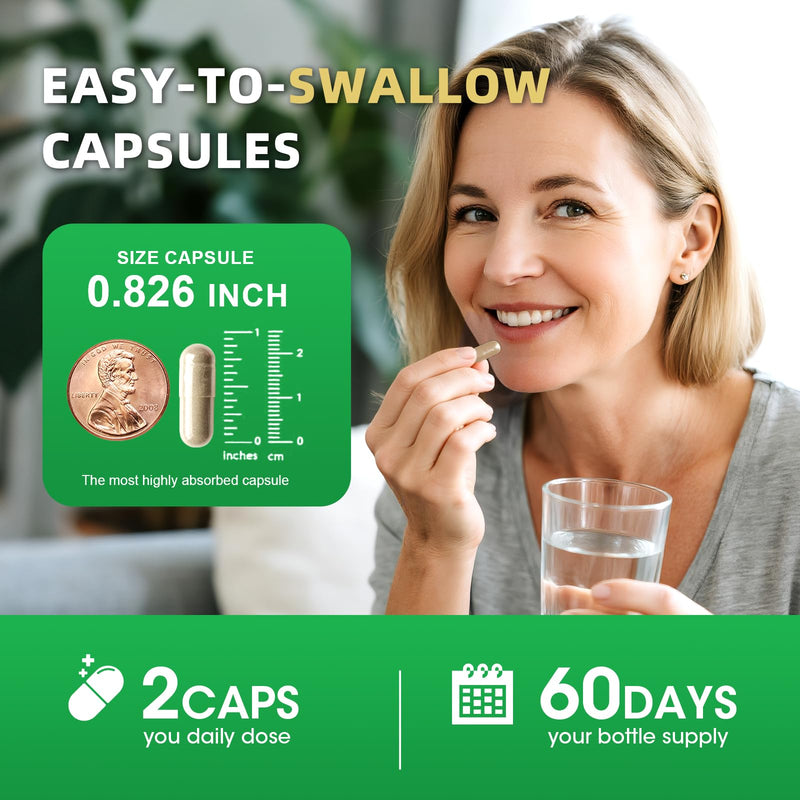 MABEFY Cortisol Supplements for Women/Men, 60 Capsules for 30 Days | 10 in 1 Cortisol Manager Reducer Lower Detox Balance with Magnesium, L-Theanine for Stress, Sleep, Calm, Mood Support 60 Count (Pack of 1)
