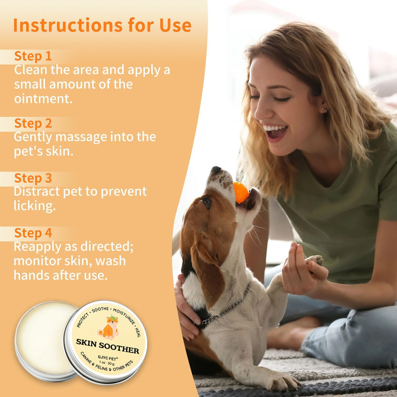 Rapid Healing & Hair Regrowth Dog Skin Soother - 1 oz. Tin - PawsPlanet Australia