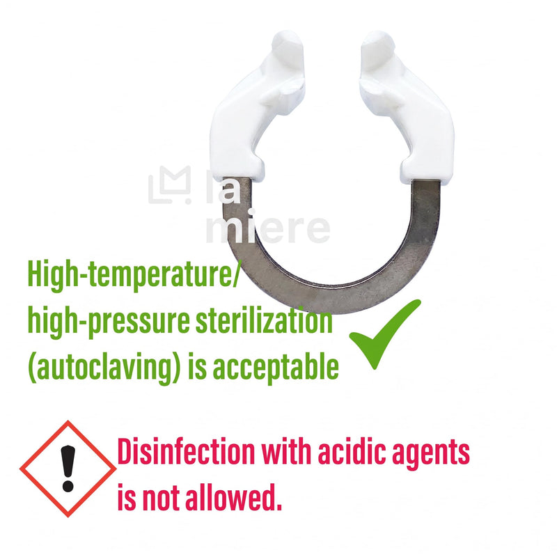 1PCS Deep Dental Sectional Matrix Ring Clamp Spring Clip Autoclavable Nickel Titanium Orthodontic Clamp Rings