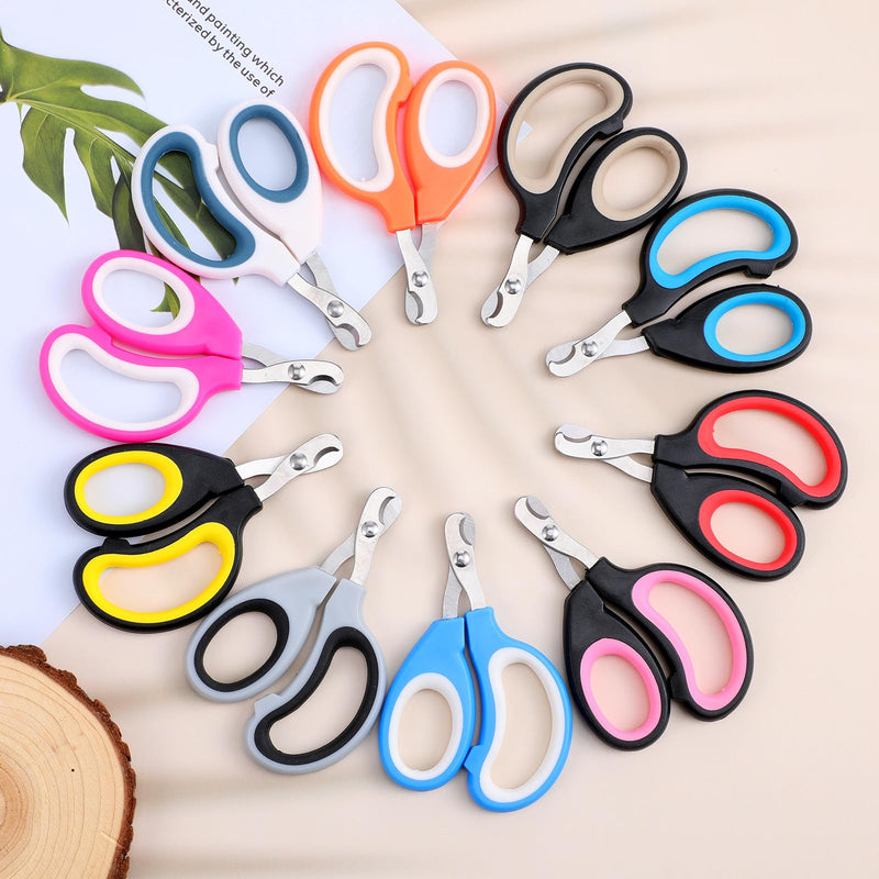 Lemecima 20 Pcs Cat Nail Clipper Bulk Kitten Claw Trimmer Pet Nail Cutter Claw Care for Cats, Kittens, Bunny, Puppy, Rabbit, Gatos, and More - BeesActive Australia