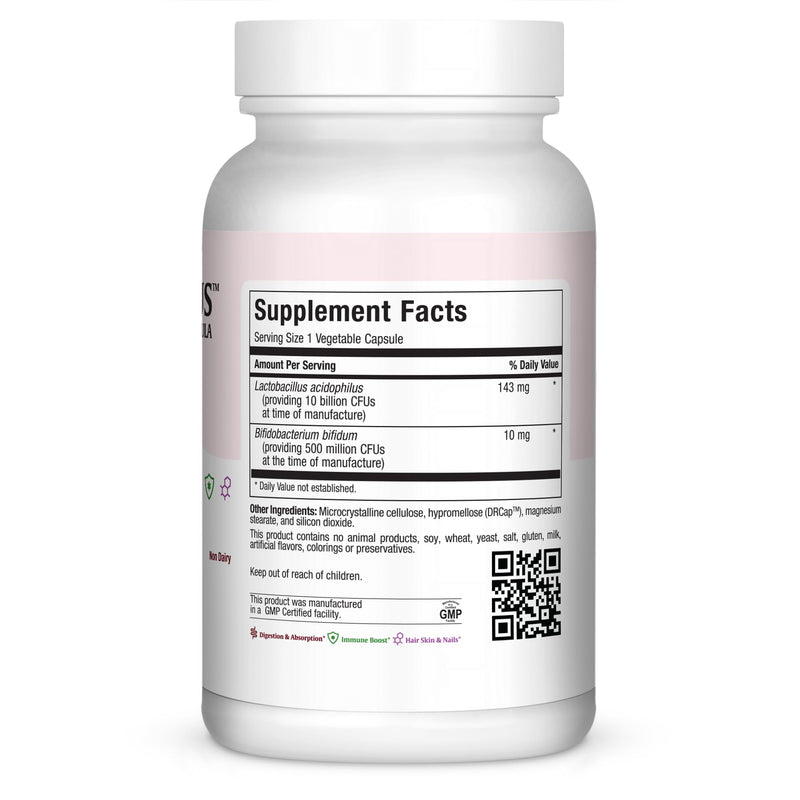Maxi Health® Probiotics for Digestive Health 10.5B CFU (120 Capsules) | Kosher | 10.5 Billion CFU Probiotic | Digestive & Immune Support | Vegan · Non-Dairy | Doctor Formulated 120 Count (Pack of 1)