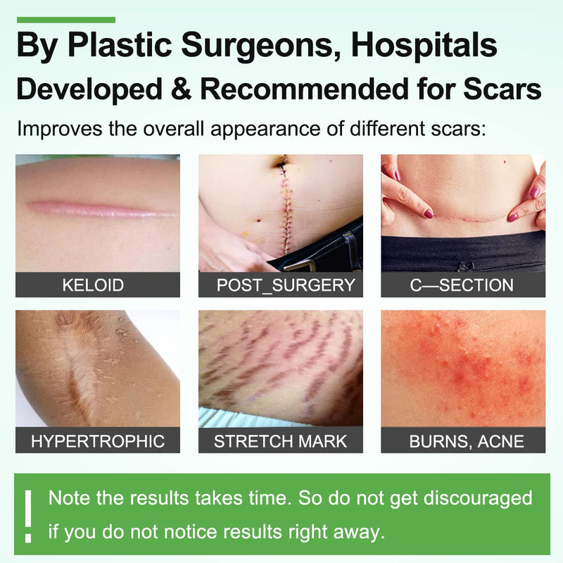 Silicone Scar Sheets(1.8‚Äù x 157‚ÄùInch- 4M), Scar Tape, Scar Strips, Medical Grade, Scar Remover, C-Section, Surgery, Keloid, Tummy Tuck, Scar Patch. - BeesActive Australia