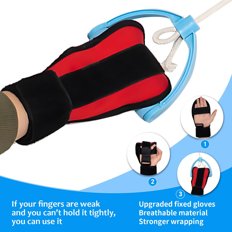Shoulder Pulley for Physical Therapy, Upgraded Shoulder Rehabilitation Pulley, Exercise Pulley for Shoulders Doorway, Suitable for Limited Shoulder Mobility, Suitable for Home Use - BeesActive Australia