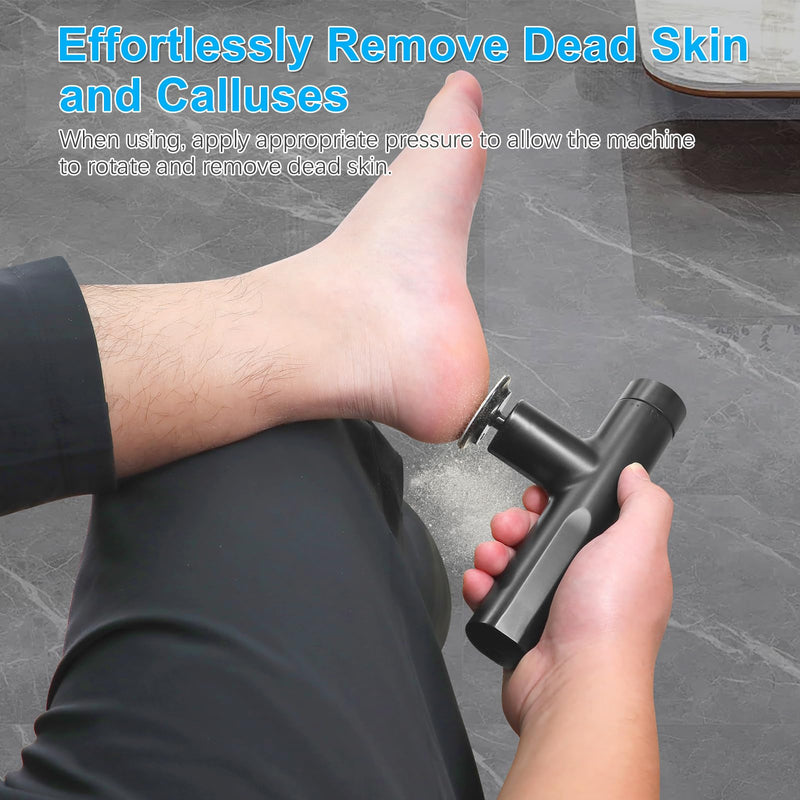 Electric Callus Remover for Feet Rechargeable, Adjustable Speeds, Powerful Electric Foot Callus Remover Foot Sander Heel Grinder Pedicure File Tools, FCR-6 - BeesActive Australia