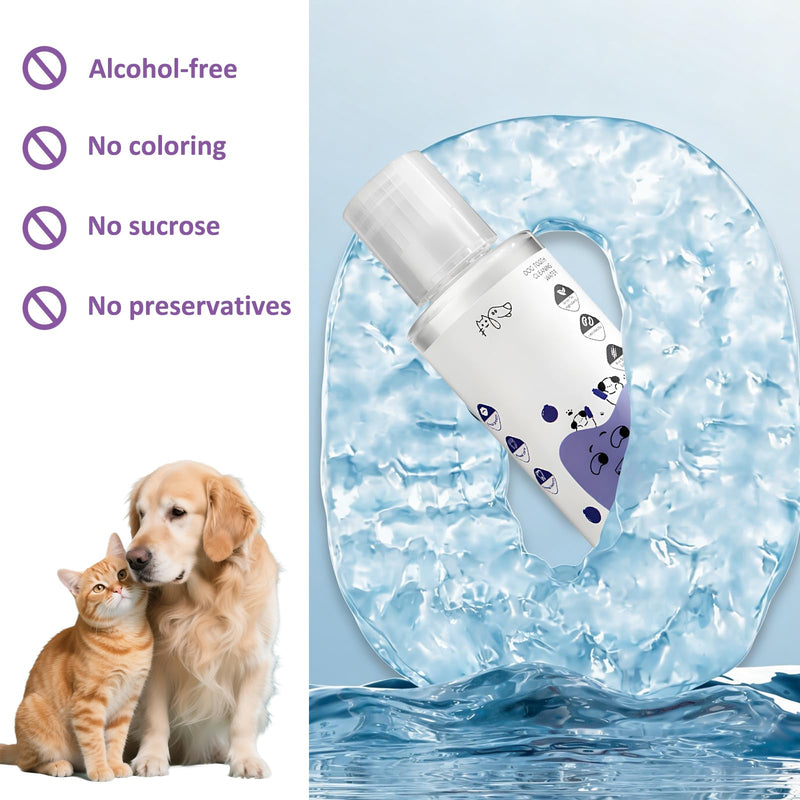 2 Pair Pawbright Dental Plus,Gentle,Promote Healthy Gums and Fresh Breath,Easy Daily Use for Pets,Effective Tartar Removal (Dog)