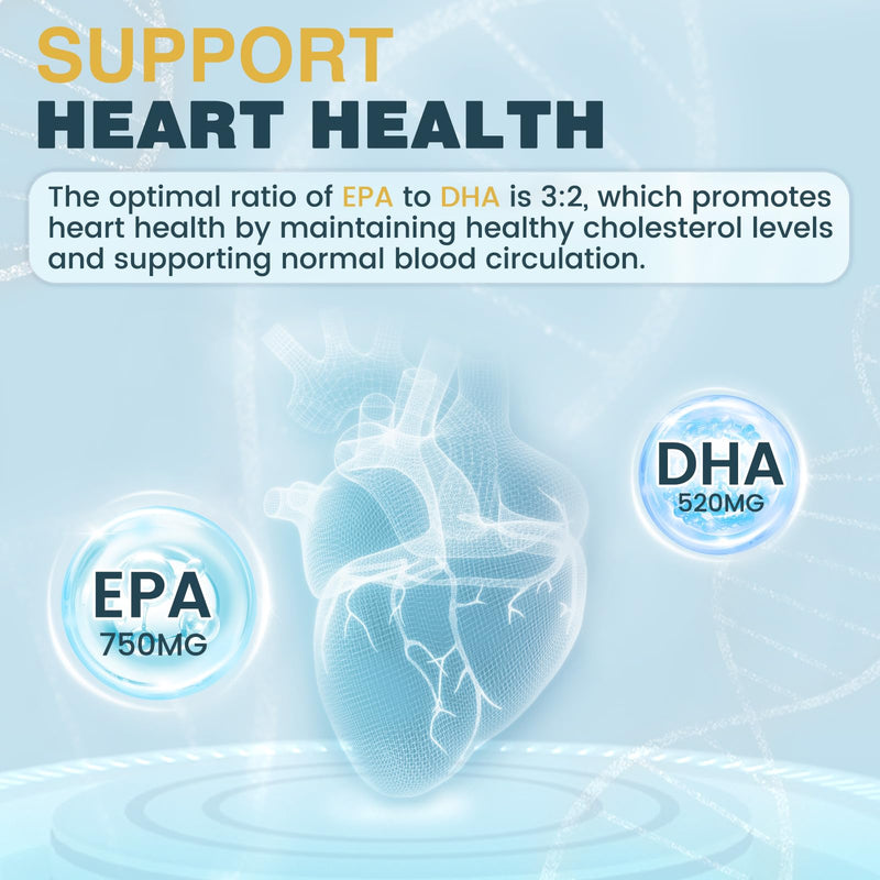 NATURE TARGET Omega 3 Fish Oil 2000mg with Vitamin D3, A, E, 120 Softgels | EPA and DHA with Vitamins D3, E, and A, Max Absorption, Supports Heart, Brain, and Immune Health, Non-GMO Formula 120 Count (Pack of 1)