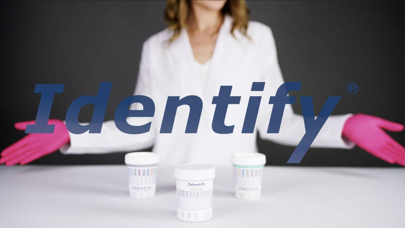 Identify Diagnostics 12 Panel Urine Drug Test Cup Kit - 5 Pack
