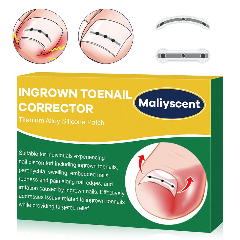 Titanium Alloy Ingrown Toenail Corrector New Version Ingrown Toenail Removal Tool Kit, Designed for Curved Nail Repair Big Toe Ingrown Toenail - BeesActive Australia