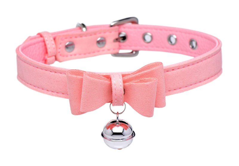 Master Series Master Series Golden Kitty Cat Bell Collar - Pink/Silver - BeesActive Australia