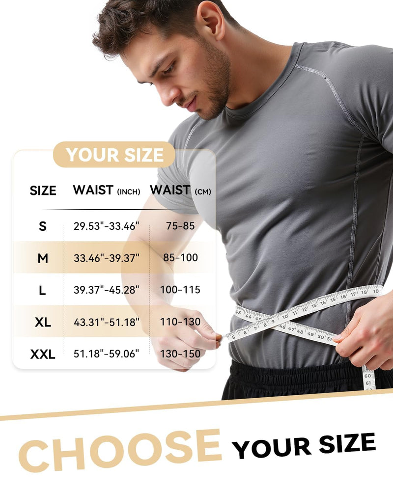 Ultra Breathable Back Brace for Lower Back Pain Relief,[Medical Grade & Copper Infused] Lumbar Support Belt with Bionic Support System, Adjustable Back Support Brace for Sciatica,Herniated Disc,Men&Women Black Large - BeesActive Australia