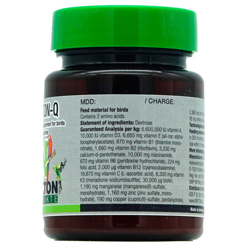 Nekton Q Vitamin K plus other Vitamins for Birds, 30gm 30gm / 1oz - PawsPlanet Australia