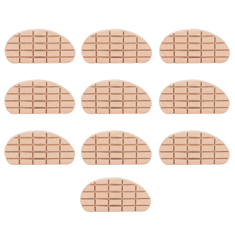 10Pcs Wooden Horse Hoof Pad,Waterproof Breathable Cow Hoof Triming Pads,Strong Fit Horses Horses Hoof Pads,for Cows Horses - BeesActive Australia