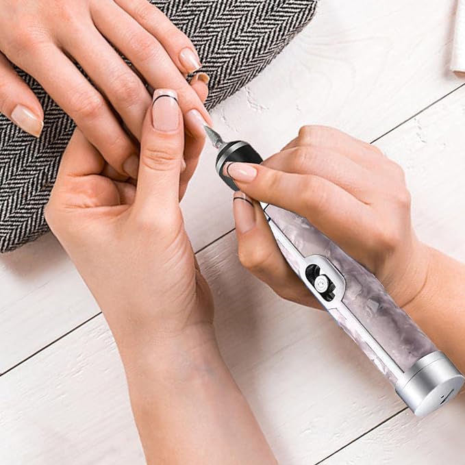 Nail Sharpener for Human - Electric Nail Drill | Nail Grinder for Human Use, Nail Drill for Grinding, Nursing, Peeling, Polishing, Acrylic Nail Tools Yeling - BeesActive Australia