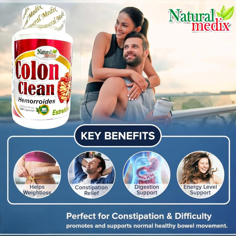 Colon Cleanse Detox Premium Digestive Support, Bloating Relief & Natural Weight Balance -