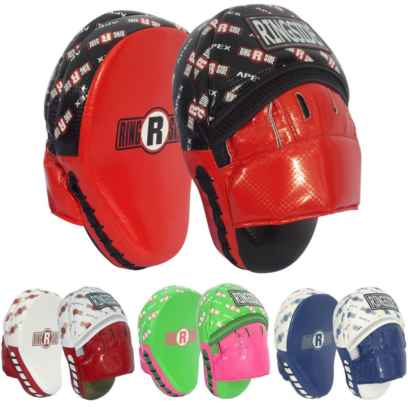 Ringside Apex Punch Mitt White/Blue