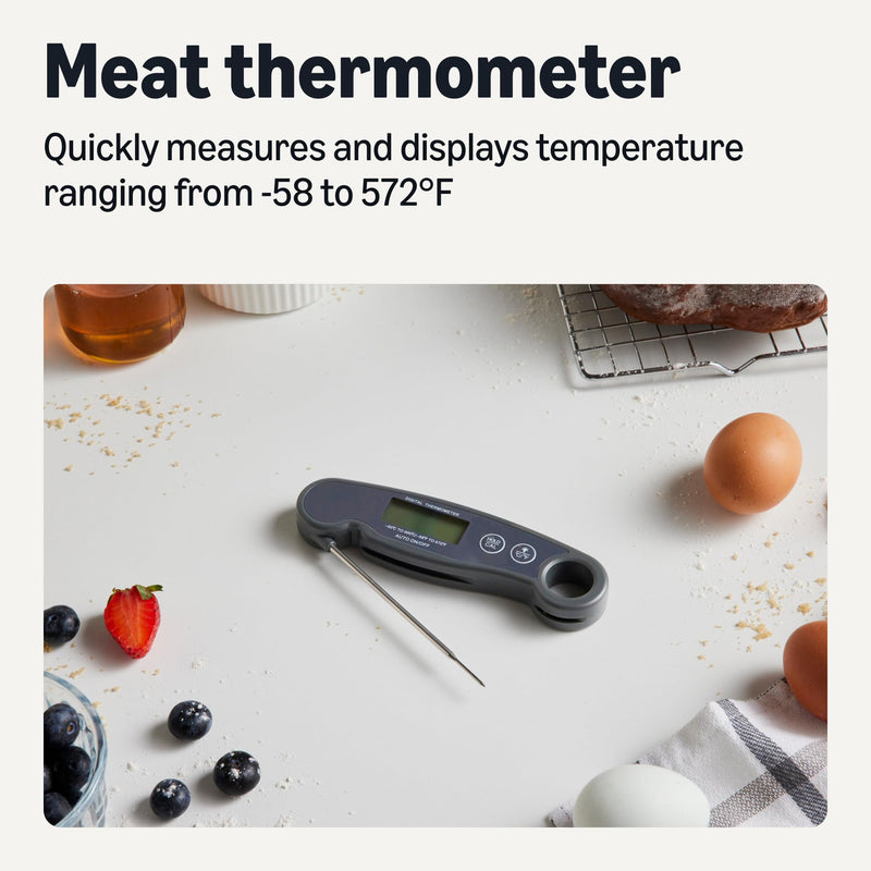 Amazon Basics Instant Read Digital Meat Thermometer, Water-Resistant - BeesActive Australia