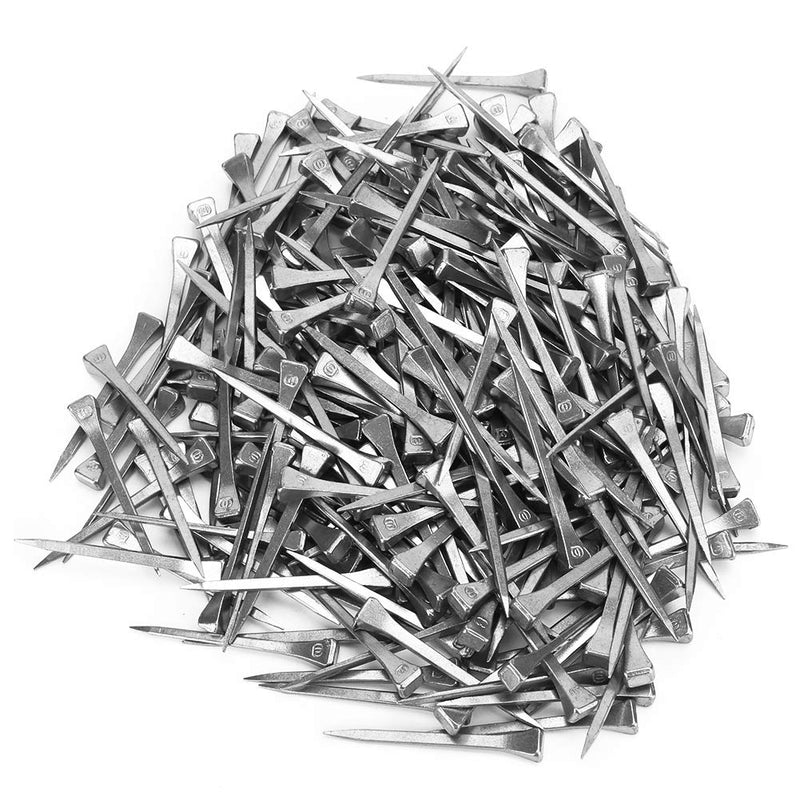 Horseshoe Nails, E6 250PCS Firmly Horse Tool Horse Hoof Nail with Good Elasticity Steel Hoof Peg Securing Accessory for Horse Training Equestrian Sports - BeesActive Australia