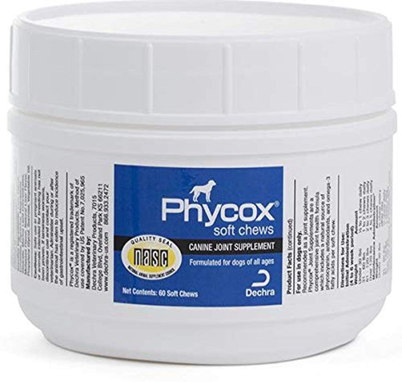 Dechra Phycox Soft Chews, Joint Supplement for Dogs (60ct) 60 Count