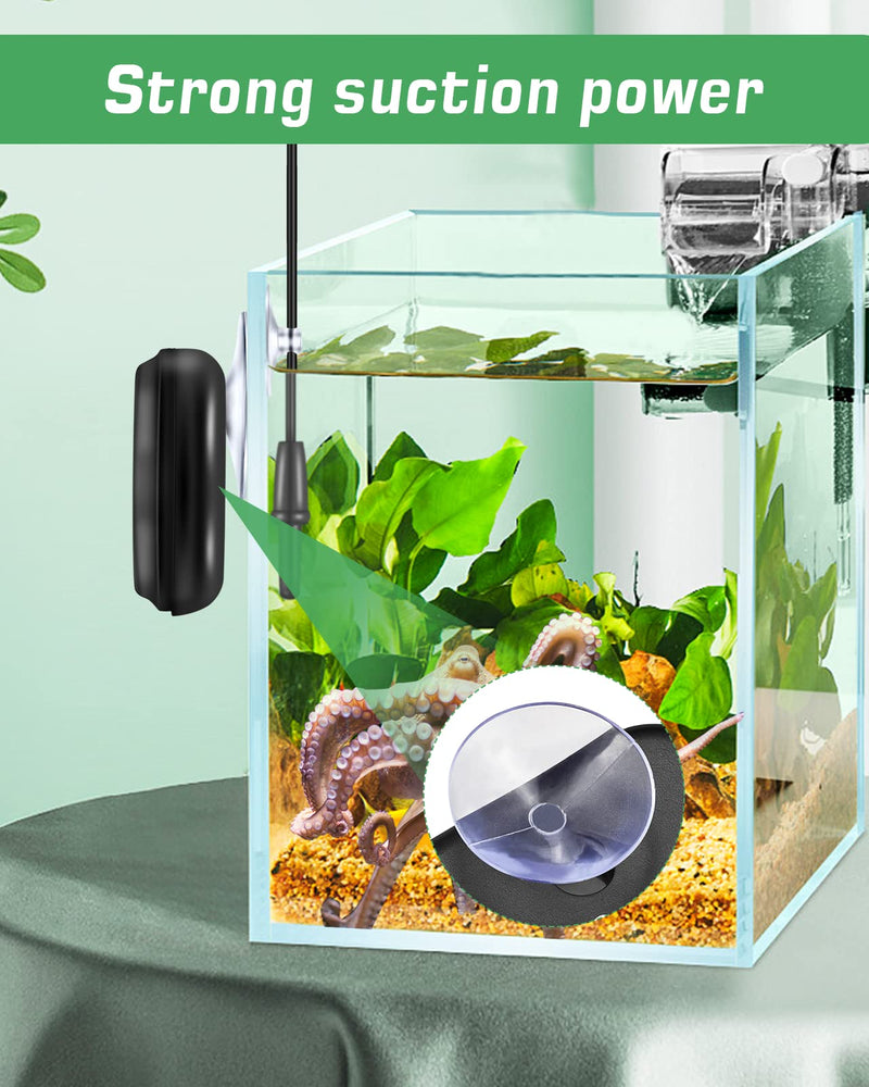 Zacro 2 Pack Digital Aquarium Thermometer, Fish Tank Thermometer, Water Thermometer with Large LCD Display,Reptile Thermometer for Fish Tank Water Terrarium 2 Packs - BeesActive Australia