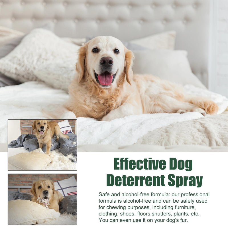 No Chew Spray for Dogs, 50ML. Bitter Apple Spray for Dogs to Stop Chewing. Effective Dog Deterrent Spray for Carpet Furniture. Alcohol Free, Furniture, Plant and Pet Safe. Indoor and Outdoor Use. pink - BeesActive Australia