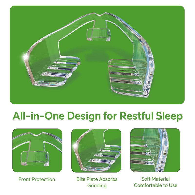 Mouth Guard for Grinding Teeth at Night, 10-Pack Night Guards for Teeth Grinding Comfortable Fit, Universal Size, Individually Wrapped, BPA-Free - BeesActive Australia