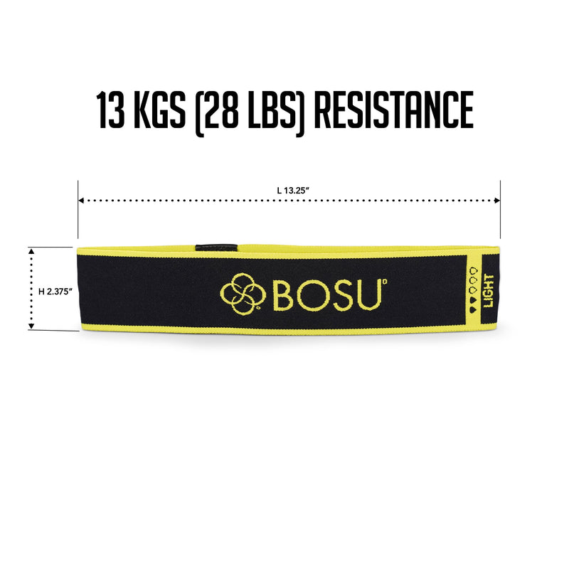 Bosu Fabric Resistance Bands (3 Pack), Multi (72-6920)
