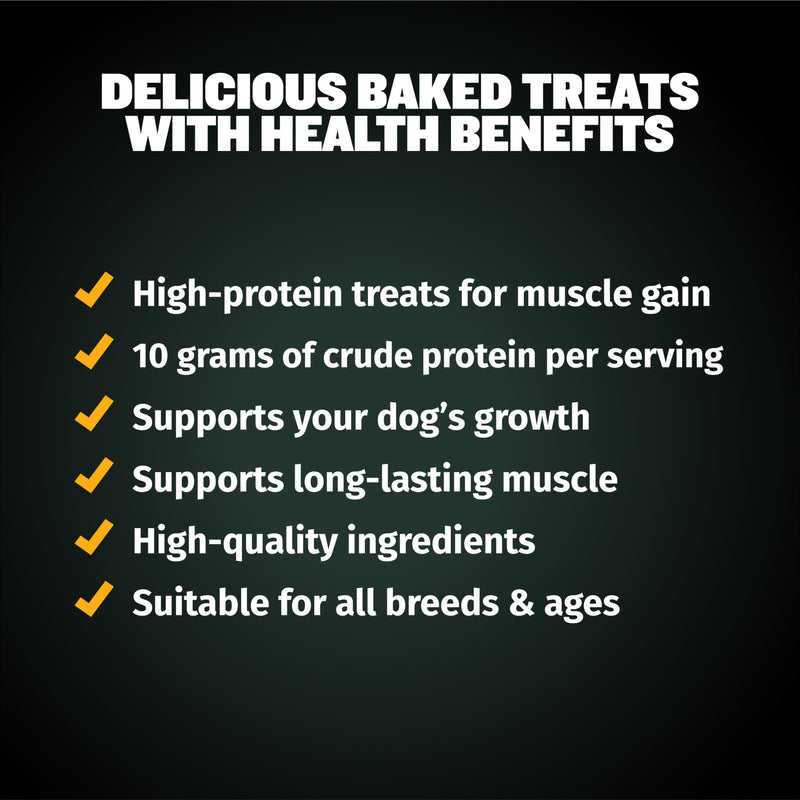 Bully Max Muscle Builder Soft Chews for Dogs and Puppies - Training Supplements for Puppy and Adult Dog - Dog Food Topper Treats for Muscle Gain - All Dog Breeds & Ages, 75 Delicious Soft Chews - PawsPlanet Australia
