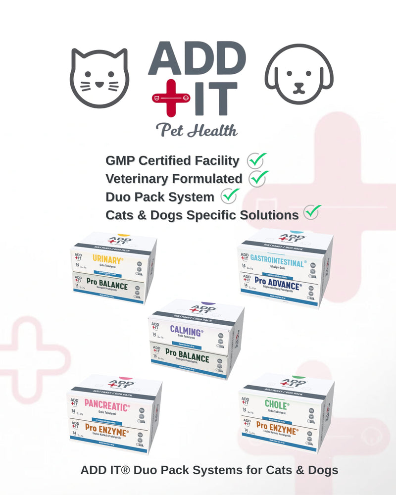 ADD IT® Pancreatic Support for Cats & Small Dogs | Duo Pack EPI Care