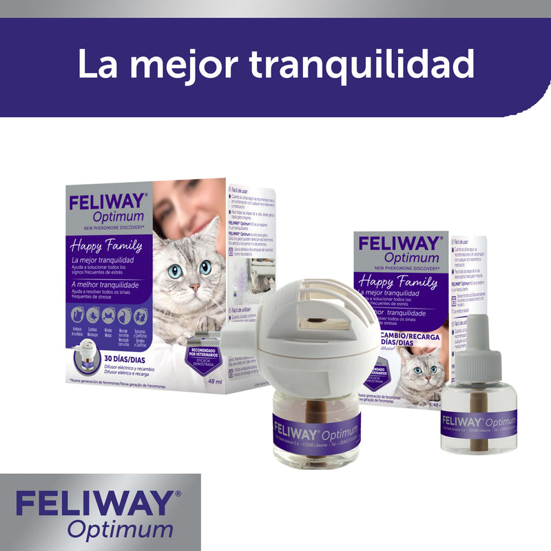 Feliway Optimum replacement 48 ml, standard, 1.25 picometer - BeesActive Australia