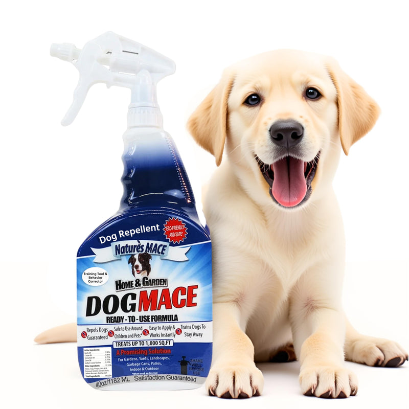Dog Mace Repellent - 6lbs Granules + 40oz Spray