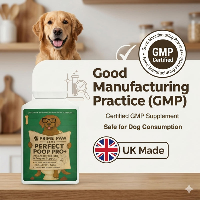 5-Strain Probiotics for Dogs | Digestive Enzymes & Prebiotics for Gut Health & Stool Quality | Sensitive Stomach & Digestive Support | Active Bacteria Complex