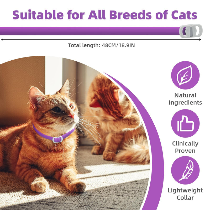 Cat Calming Collar for Cats, Pheromone Collar for Cats Long Calming Effect for Small, Medium and Large Cats - PawsPlanet Australia