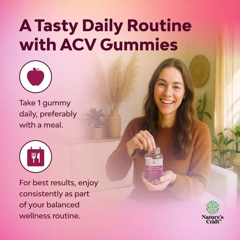 ACV Apple Cider Vinegar Gummies - Natural Energy Supplement ACV with Mother for Body Cleanse Immune Support and Gut Health with Vitamin B12 and Beet Root - 120 Count 120 Count (Pack of 1)