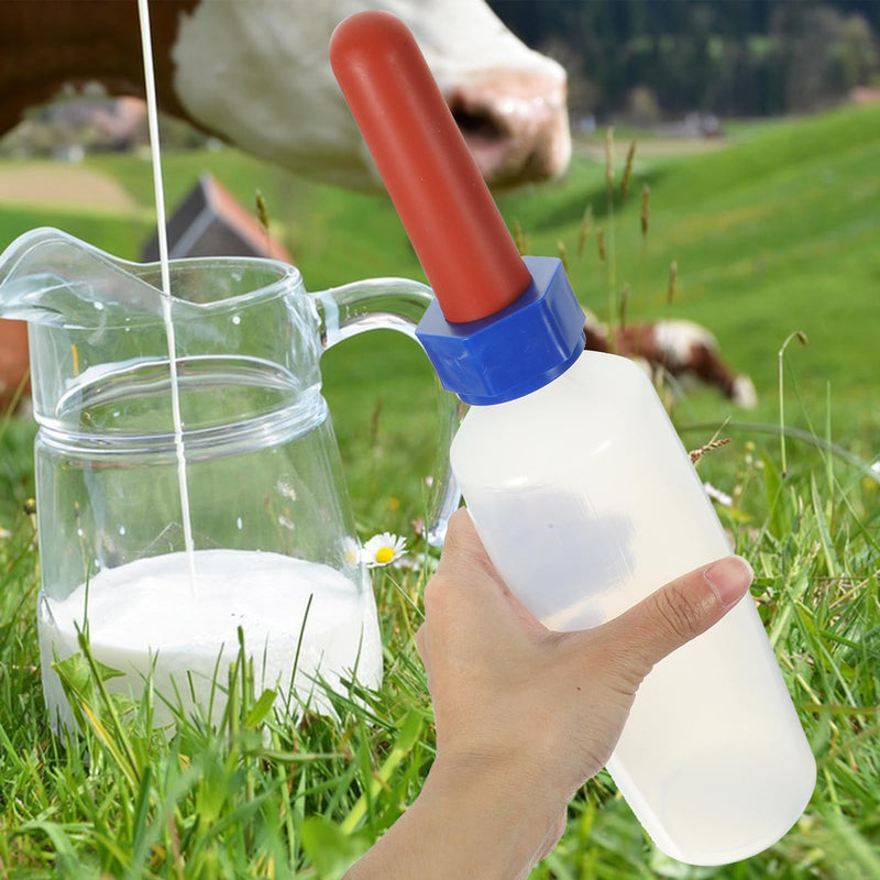 Yardwe Milking Bottle 500ml for Calves Nutritious Rearing Bottle and Milk Bottle for Feeding - Ideal for Small Animals Cats - Puppies Goats and Sheep Practical Drinking Feeder for - BeesActive Australia