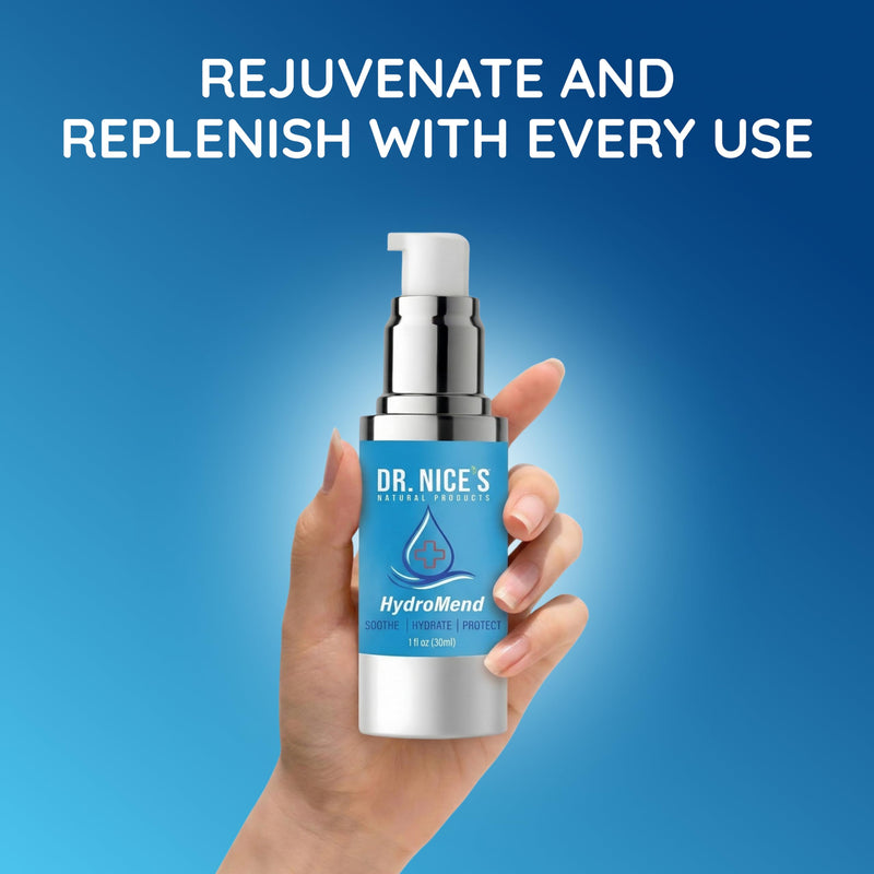 DR. NICE'S HydroMend for Seniors | for Chronic Wounds, Thin, Fragile or Dry Skin, Minor Cuts, Bumps and Bruises, Scrapes, Wounds, Chafe, Burns | Topical First-aid Hydrogel (30 ML) - BeesActive Australia