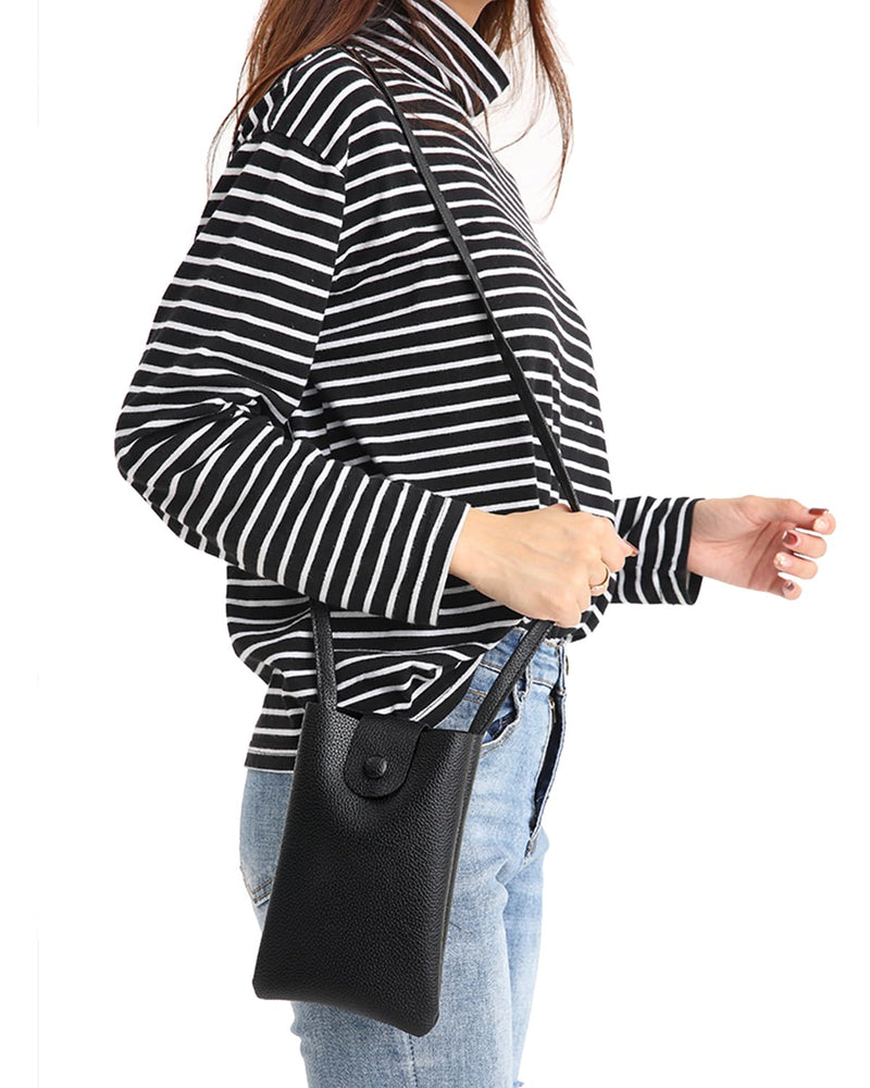 Battery Carrying Bag for Apple Vision Pro, Battery Holder with PU Leathers & Magnetic Closure, Effective Battery Protection Shoulder Bag, Black - BeesActive Australia