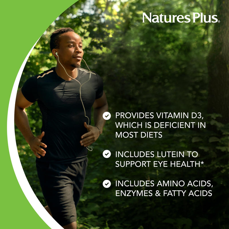 NaturesPlus Ultra Source of Life Multivitamin - 90 Tablets - Supports Immune Health, Energy & Overall Well-Being - with Lutein & Vitamin D3 - Vegetarian & Gluten Free - 30 Servings 90 Count (Pack of 1)
