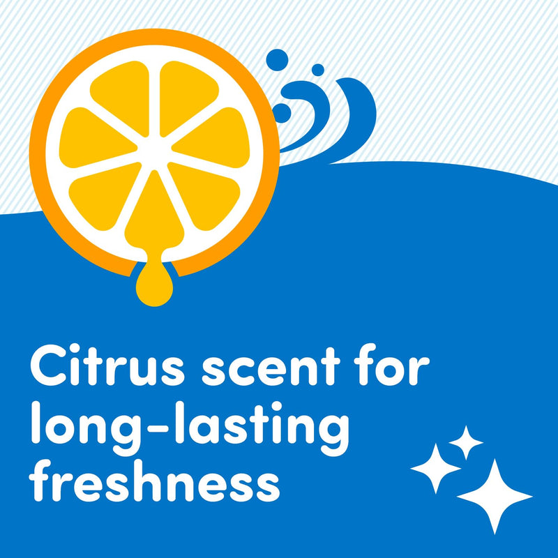 Oh Yuk Washing Machine Cleaner for All Washers (Top Load, Front Load, HE and Non-HE), Natural Citrus Fragrance, Four Cleanings Per Bottle, Septic Safe, 16 Fl Oz - BeesActive Australia