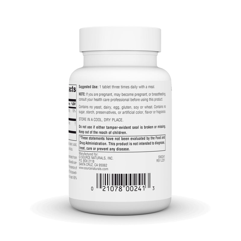 Source Naturals Boswellia Extract, Dietary Supplement* - 50 Tablets