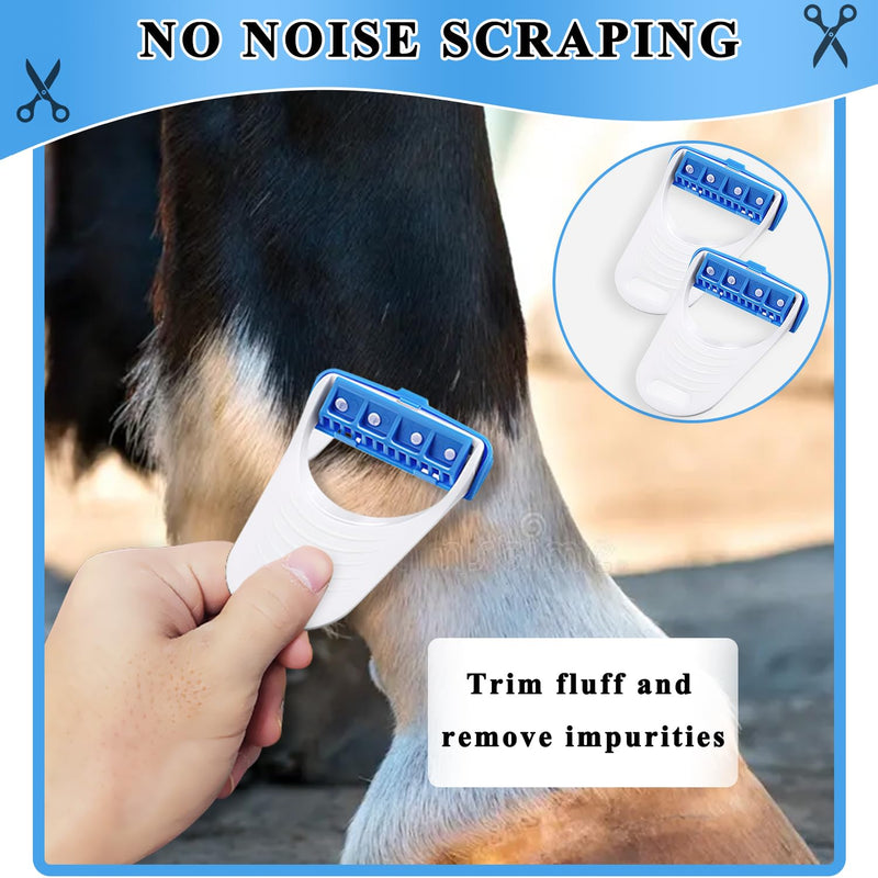 Horse Grooming Razor Horse Clippers Disposable Grooming Razor Fit for Horse and pet 6 PCS - BeesActive Australia